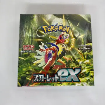 포켓몬 카드 스칼렛ex 슈링크 포함 미개봉 새상품