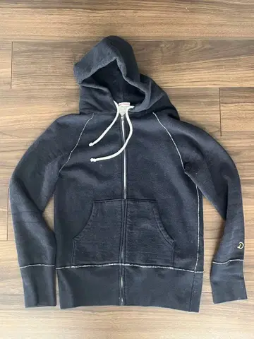 DRESSTERIOR 집업 후드티 네이비 사이즈 2