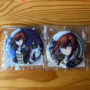 E상 메탈 캔뱃지 겨울 마키세 크리스 마지복권 STEINS;GATE