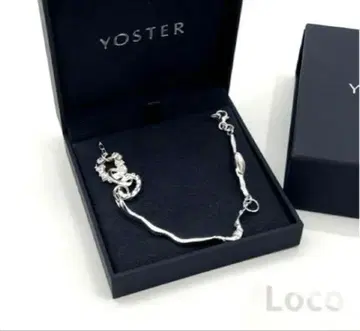 YOSTER 실버 목걸이 40cm