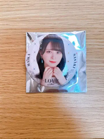 이코러브 =LOVE 8주년 사사키 마이카 캔뱃지