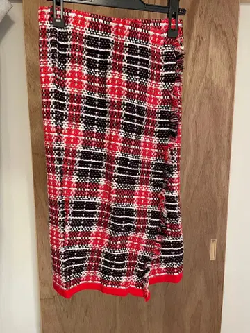 JENNE 트위드풍 니트 스커트