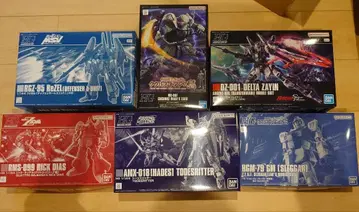 HG 건담 프라모델 세트 6종