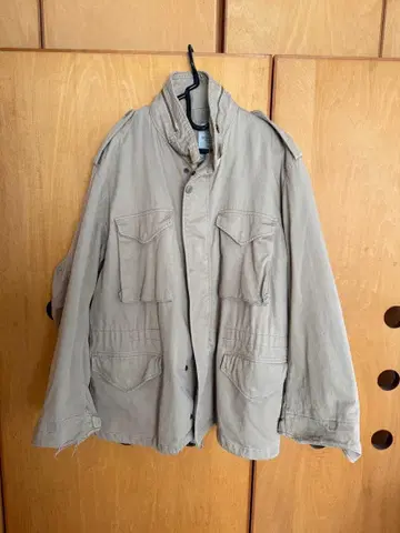 ALPHA M-65 남성용 필드 자켓 XL 베이지