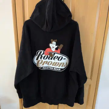 로데오 크라운 후드티 마스터 베어 후드티 남성용 후드티 L