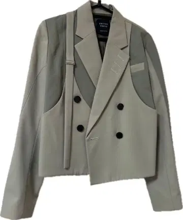 UNITED TOKYO 더블 브레스트 자켓 베이지