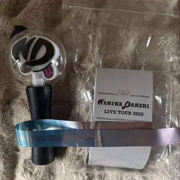 나니와단시 BON BON VOYAGE 응원봉 은색 테이프 1 로고