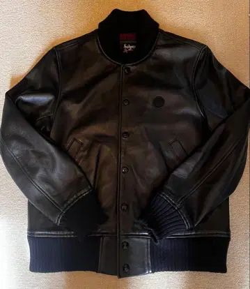 Schott 블랙 가죽 자켓 M