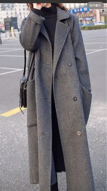 여성용 롱 체스터 코트 L 사이즈