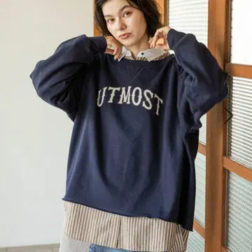 니코앤드 보트넥 칼리지 풀오버