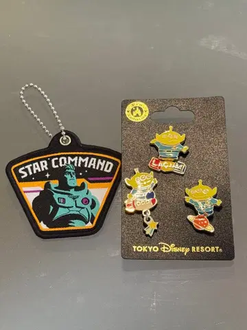 디즈니 에이리언 핀 배지