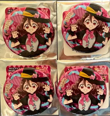 키미프리 캔뱃지 할로윈 사쿠라 우타 4개 묶음 판매, 개별 판매 가능