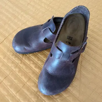 브라운 가죽 로퍼 스트랩 포함