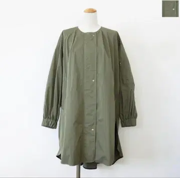 BEATRICE MA-1풍 롱 코트