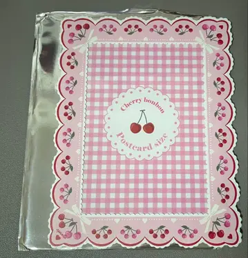 후쿠야 캐릭터 복권 경질 카드 케이스 체리 폼폼 A상 핑크