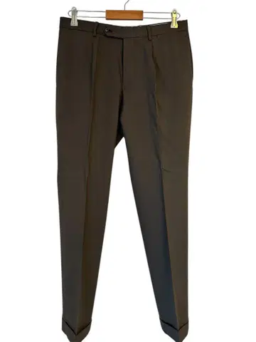 CARUSO 브라운 슬랙스