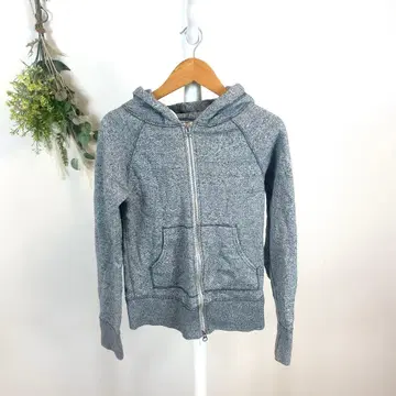 T1217 신존 후드티 긴팔 M 그레이 복슬복슬 가을 겨울 심플