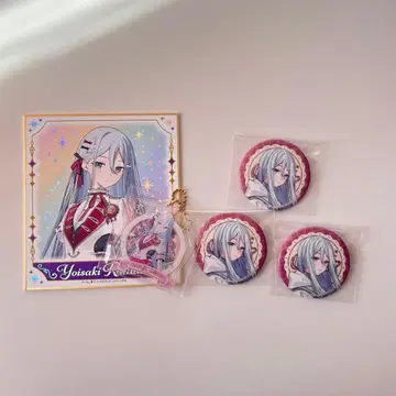 프로세카 요이사키 카나데 감사제 색지 밤 페스티벌 캔뱃지