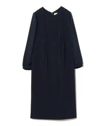 B:MING by BEAMS 비밍 웨이스트턱 원피스 네이비 S