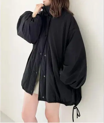 Heather 볼륨 개더 블루종