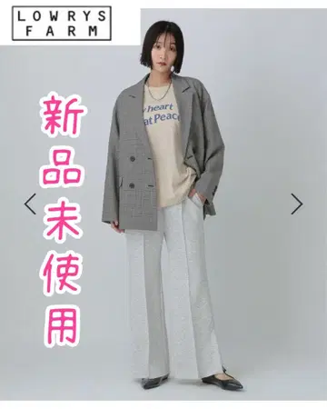 LOWRYS FARM 스웨트 팬츠 미사용 새상품