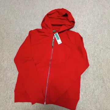 미사용 새상품 UNITED COLORS OF BENETTON 긴팔 후드티