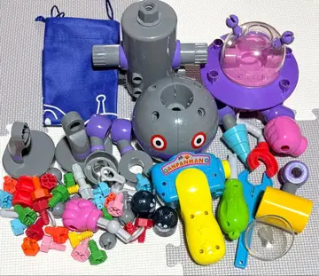 세균맨 다다단단 세균UFO 호빵맨 조립DIY 나사나사