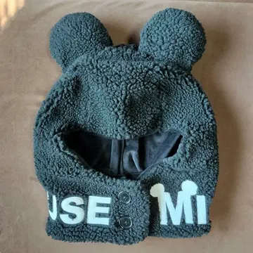 Disney 디즈니 미키마우스 팬캡 복슬복슬 퍼