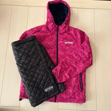 OUT DOOR 아웃도어 자켓 & 퀼팅 스커트 세트!