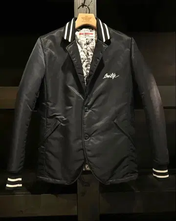 BAD QUENTIN 배드 퀸틴 나일론 퀼팅 자켓 S