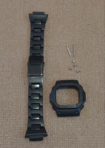 간단 청소 완료! GW-M5610BC 정품 네이비 밴딩과 베젤 세트