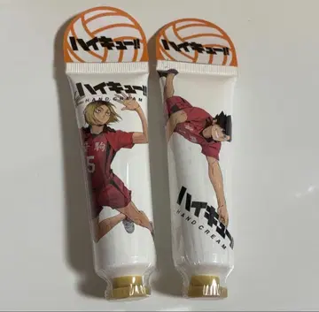 하이큐 핸드 크림 쿠로오 테츠로 코즈메 켄마 네코마 2개 세트