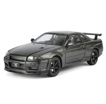 24/1 스케일 Nissan Skyline GT-R (R34) 미니카