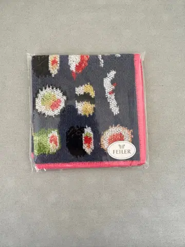 FEILER x JAL 스시 패턴 손수건