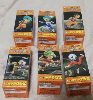 미개봉 드래곤볼 슈퍼 월드 컬렉터블 피규어 vol.9 전 6종 세트