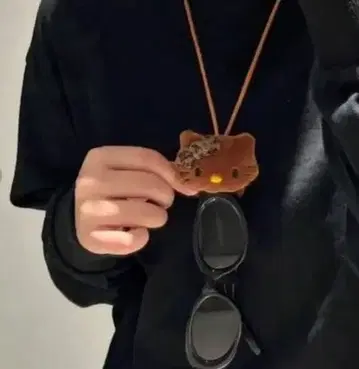 목걸이 안경 걸이