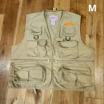 MASTER SPORTSMAN 낚시용 조끼 M 베이지