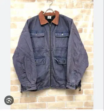 xgirl 코듀로이 카라 부착 자켓 M