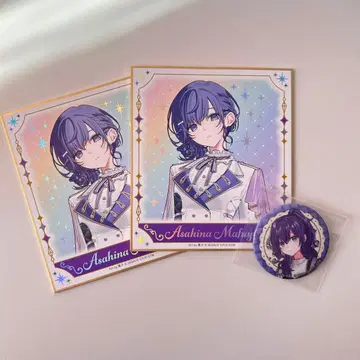 프로세카 아사히나 마후유 감사제 색지 크리스마스 페스티벌 캔뱃지