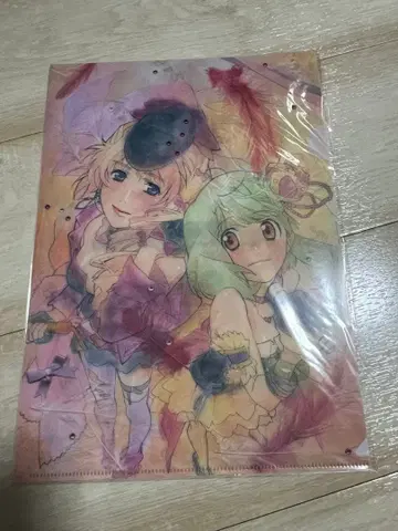 마크로스 30주년 마크로스 원화전 클리어 파일 마크로스 F 셰릴 란카