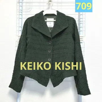 KEIKO KISHI 새상품급 울 숏 자켓