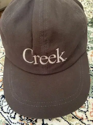 Creek 브라운 코튼 캡