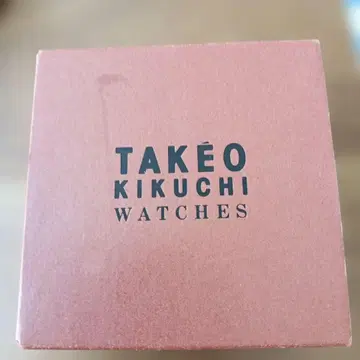 TAKEO KIKUCHI 가죽 벨트 시계