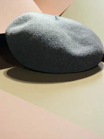 OVERRIDE 블랙 울 베레모