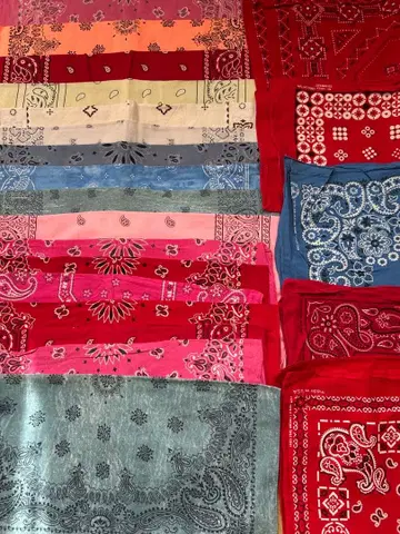 80s 90s 미국제 반다나 믹스 20개 I