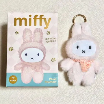 VIPO x 미피 마카롱 시리즈 2 봉제 인형 핑크