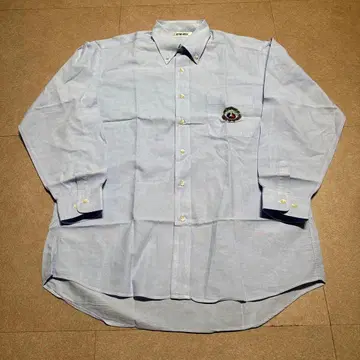 Ping 긴팔 셔츠 와이셔츠 버튼 다운 골프 파랑 블루 L