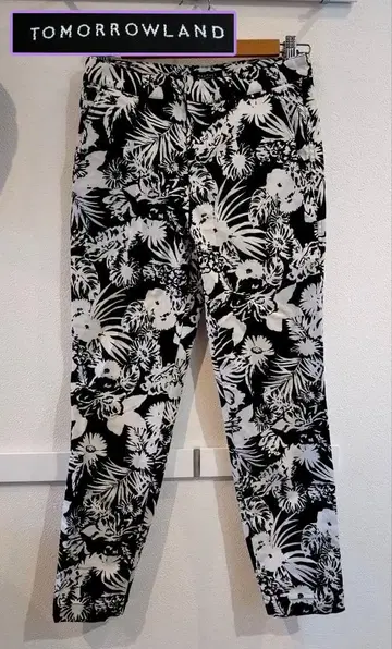 TOMORROWLAND MACPHEE 보태니컬 무늬 팬츠