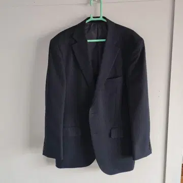 네이비 스트라이프 비즈니스 정장 98AB6 2XL