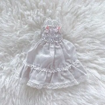 아존 나무 그늘에서 잠시 휴식 원피스 핑크 x 아이보리 퓨어니모